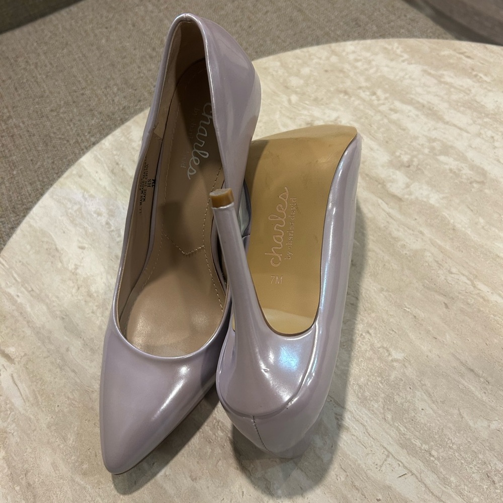 Charles by Charles David Women's Lavender Heels - Picture 5 of 9